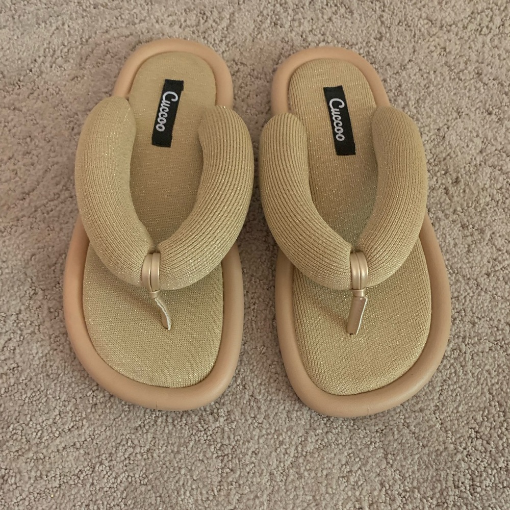 Never worn sandals